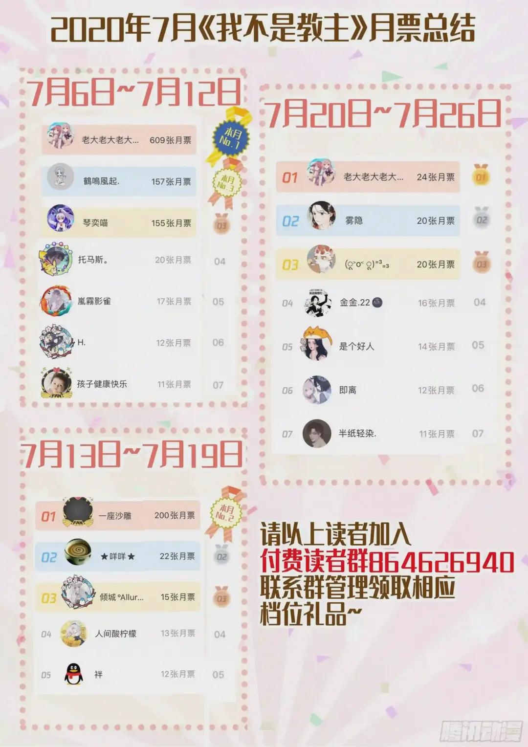 8月福利公告 第1页